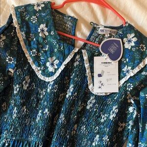 Nwt Pink city prints Isabel olive dress